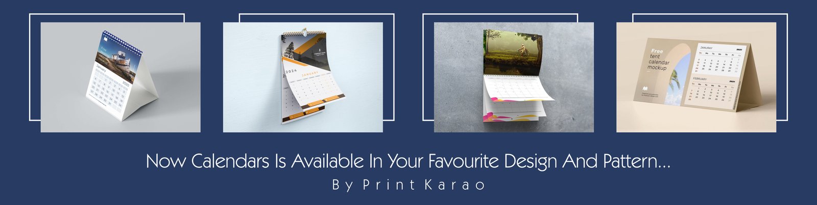 Calendar,Diary+Pen & Customized Gifts Banner